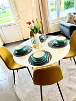 Ferienwohnung mit umzäunten Garten, 250 Meter zum Dümmer See - Top-Hundeurlaub