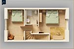 Grundriss - Ferienhaus Meeresrauschen - Top-Hundeurlaub