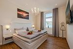 Schlafzimmer - Villa Ute Whg. Vanessa - Top-Hundeurlaub