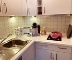Küche / Küchenzeile - Ferienwohnung Strandperle Laboe - Top-Hundeurlaub