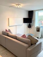 Wohnzimmer - Ferienwohnung Strandperle Laboe - Top-Hundeurlaub