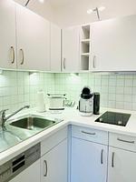 Küche / Küchenzeile - Ferienwohnung Strandperle Laboe - Top-Hundeurlaub