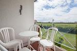 Balkon mit Sitzecke - Wohnung 128 - Top-Hundeurlaub