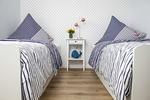 Schlafzimmer - Ferienhaus Küstenglück Charlotte - Top-Hundeurlaub