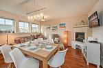 Hauptansicht - Ferienwohnung Strandbrise mit Kamin und Balkon - Top-Hundeurlaub
