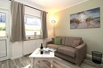 Wohnzimmer - Appartementanlage Zaunkönig Fewo 6 - Top-Hundeurlaub