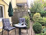 Terrasse - Appartementanlage Zaunkönig Fewo 6 - Top-Hundeurlaub