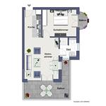 Grundriss - Wohnung 17 - Top-Hundeurlaub