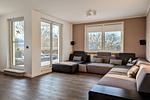 Wohnzimmer mit Zugang zum Balkon - Wohnung 20 - Top-Hundeurlaub