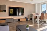 TV im Wohnbereich - Wohnung 20 - Top-Hundeurlaub