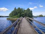 Strand am See bei Ryd in Småland – nur wenige Minuten vom Familienhaus Ryd entfernt - Familienhaus Ryd - Top-Hundeurlaub