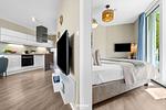 Schlafzimmer - Ferienwohnung "OstseeLounge" Priwall Travemünde - Top-Hundeurlaub