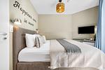 Schlafzimmer - Ferienwohnung "OstseeLounge" Priwall Travemünde - Top-Hundeurlaub