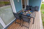 Terrasse - Entspann Dich Olpenitz - Top-Hundeurlaub