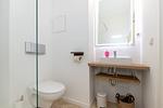 Badezimmer - Appartementanlage Strandjuwel Fewo 212 - Top-Hundeurlaub