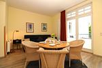 Wohnzimmer - Appartementanlage Strandjuwel Fewo 215 - Top-Hundeurlaub