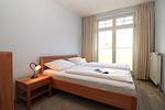 Schlafzimmer - Appartementanlage Strandjuwel Fewo 215 - Top-Hundeurlaub