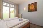 Schlafzimmer - Appartementanlage Strandjuwel Fewo 215 - Top-Hundeurlaub