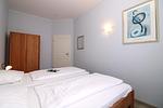 Schlafzimmer - Appartementanlage Strandjuwel Fewo 215 - Top-Hundeurlaub