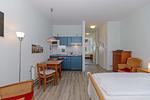 Wohnzimmer - Appartementanlage Strandjuwel Fewo 214 - Top-Hundeurlaub