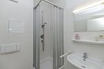 Badezimmer - Appartementanlage Strandjuwel Fewo 214 - Top-Hundeurlaub