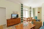 Wohnzimmer - Appartementanlage Strandjuwel Fewo 217 - Top-Hundeurlaub