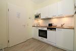 Küche / Küchenzeile - Appartementanlage Strandjuwel Fewo 217 - Top-Hundeurlaub