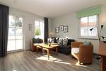 Wohnzimmer - Appartementanlage Strandjuwel Fewo 246 - Top-Hundeurlaub