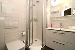 Badezimmer - Appartementanlage Strandjuwel Fewo 246 - Top-Hundeurlaub