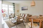 Wohnzimmer - Appartementanlage Strandjuwel Fewo 219 - Top-Hundeurlaub