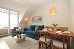 Wohnzimmer - Appartementanlage Strandjuwel Fewo 227 - Top-Hundeurlaub