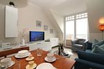 Wohnzimmer - Appartementanlage Strandjuwel Fewo 227 - Top-Hundeurlaub