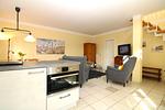 Wohnzimmer - Appartementanlage Strandjuwel Fewo 209 - Top-Hundeurlaub