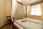 Schlafzimmer - Appartementanlage Strandjuwel Fewo 209 - Top-Hundeurlaub