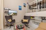 Wohnzimmer - Appartementanlage Strandjuwel Fewo 220 - Top-Hundeurlaub