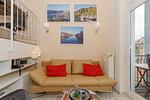 Wohnzimmer - Appartementanlage Strandjuwel Fewo 220 - Top-Hundeurlaub