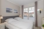 Schlafzimmer - Appartementanlage Strandjuwel Fewo 220 - Top-Hundeurlaub