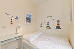 Schlafzimmer - Appartementanlage Strandjuwel Fewo 220 - Top-Hundeurlaub