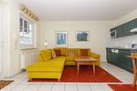Wohnzimmer - Appartementanlage Strandjuwel Fewo 210 - Top-Hundeurlaub