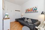 Wohnzimmer - Appartementanlage Strandjuwel Fewo 213 - Top-Hundeurlaub