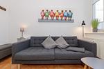 Wohnzimmer - Appartementanlage Strandjuwel Fewo 213 - Top-Hundeurlaub