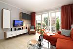 Wohnzimmer - Appartementanlage Strandjuwel Fewo 239 - Top-Hundeurlaub