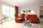 Wohnzimmer - Appartementanlage Strandjuwel Fewo 239 - Top-Hundeurlaub