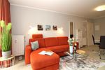 Wohnzimmer - Appartementanlage Strandjuwel Fewo 239 - Top-Hundeurlaub