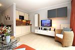 Wohnzimmer - Appartementanlage Strandjuwel Fewo 239 - Top-Hundeurlaub