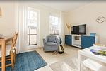 Wohnzimmer - Appartementanlage Strandjuwel Fewo 237 - Top-Hundeurlaub