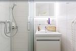 Badezimmer - Appartementanlage Strandjuwel Fewo 237 - Top-Hundeurlaub
