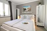 Schlafzimmer - Appartementanlage Strandjuwel Fewo 242 - Top-Hundeurlaub