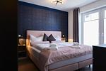 Schlafzimmer - Kattegat Apartment 01 - Top-Hundeurlaub