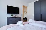 Schlafzimmer - Kattegat Apartment 01 - Top-Hundeurlaub